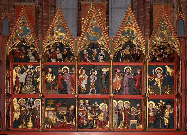 Altarausschnitt, Kloster Cismar